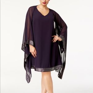 INC Chiffon cocktail dress